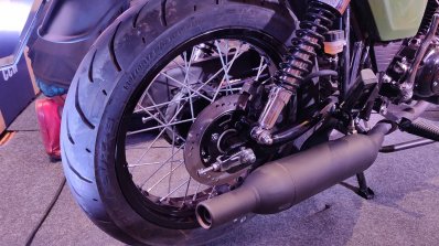 Cleveland Ace Deluxe Rear Tyre And Exhaust