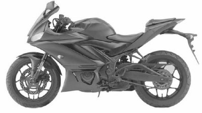 2019 Yamaha Yzf R3 Patent Images Left Side