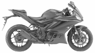 2019 Yamaha Yzf R3 Patent Images Right Side