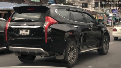 2019 Mitsubishi Pajero Sport Facelift Rear Three Q