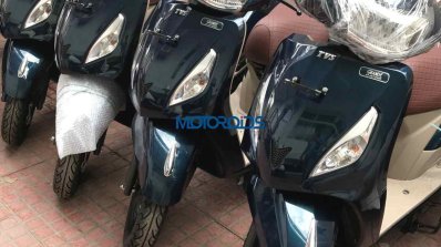 Tvs Jupiter Grande Edition Spied Front