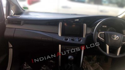 Entry Level 2018 Toyota Innova Crysta Spotted With New Features
