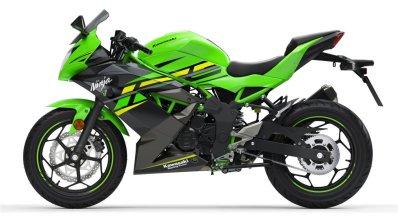 Kawasaki Ninja 125 Press Images Left Side