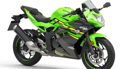 Kawasaki Ninja 125 Press Images Right Front Quarte