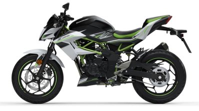 Kawasaki Z125 Press Images Left Side