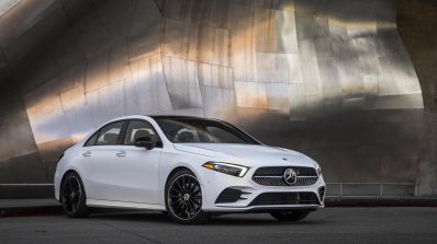 Mercedes Benz A Class Sedan 2019 Front Right Quart