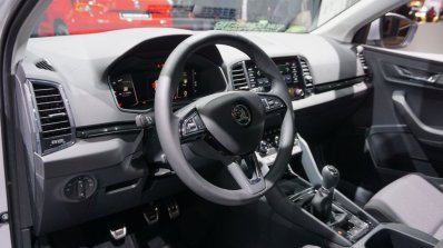 Skoda Karoq Scout Iab Photos Interior Steering Whe