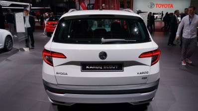 Skoda Karoq Scout Iab Photos Rear