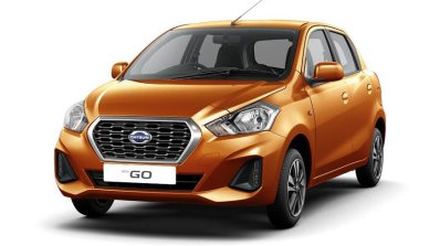 2018 Datsun Go Facelift Front Three Quarters Offic