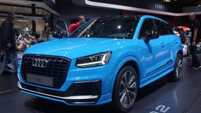 Audi Sq2 At Paris Motor Show 2018 Front Left Quart