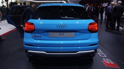 Audi Sq2 At Paris Motor Show 2018 Rear Profile