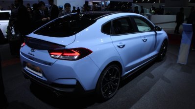 Hyundai I30 Fastback N Blue At Paris Motor Show 20