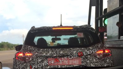 Production Mahindra S201 Rear Spy Shot