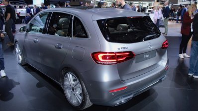 2019 Mercedes B Class Rear Three Quarters Left Sid
