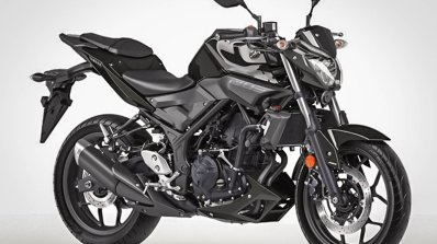 Yamahamt 03 2019 Black Studio Shot Right Front Qua