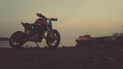 Bajaj Pulsar 220 To Ktm 390 Duke Modification Side