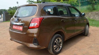 Datsun Go Facelift Rear Right Quarter