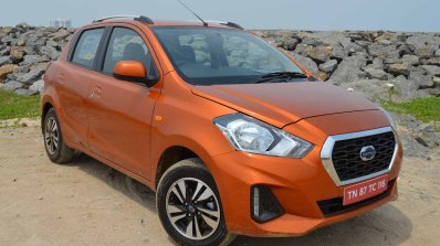 New Datsun Go Facelift Right Front Quarter