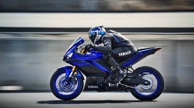2019 Yamaha R3 Images Side Profile Yamaha Blue Act