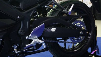 2019 Yamaha Yzf R3 Live Images Swingarm And Rear W
