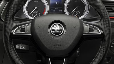 Indian Spec Skoda Superb Sportline Steering Wheel