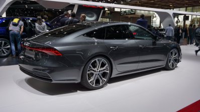 2018 Paris Motor Show 2018 Audi A7 Images Rear Thr