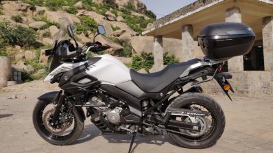 Suzuki V Strom 650 Xt Review Still Shots Left Pear
