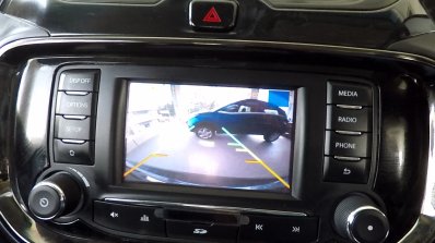 Tata Hexa Xm Reverse Parking Camera View