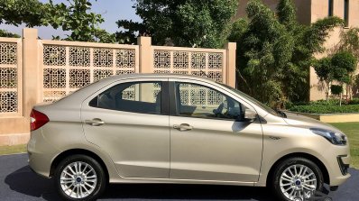 2018 Ford Aspire Facelift Review Side Profile 2