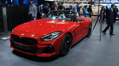 2018 Paris Motor Show Images 2019 Bmw Z4 Front Thr