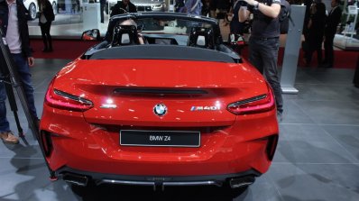 2018 Paris Motor Show Images 2019 Bmw Z4 Rear