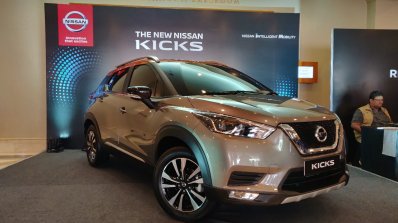 Indian Spec Nissan Kicks Front Three Quarters