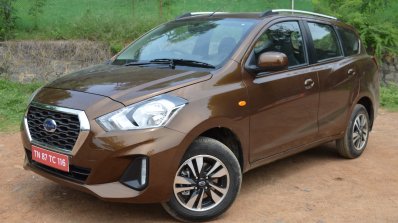 2018 Datsun Go Facelift Front Three Quarters Left