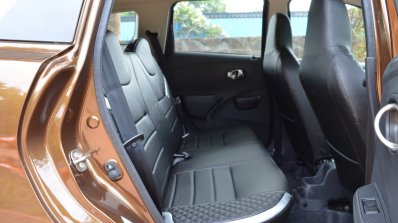 2018 Datsun Go Facelift Rear Seats
