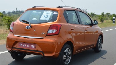2018 Datsun Go Facelift Rear Three Quarters Right