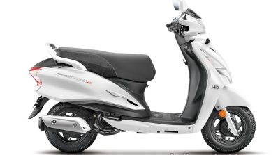 Hero Destini Launched In India Pearl Silver White