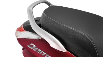 Hero Destini Launched In India Pillion Grab Rail