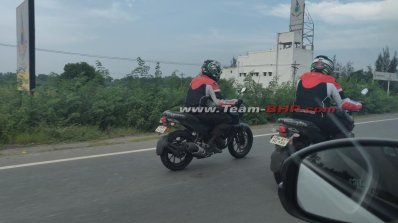 Yamaha Fz Fi Next Gen Spied Right Rear Quarter