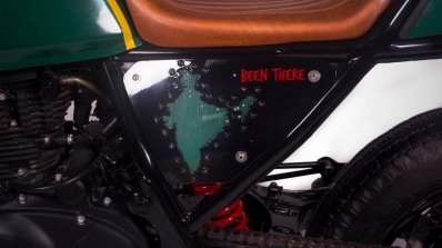 Royal Enfield Himalayan Modified Cafe Racer Side P