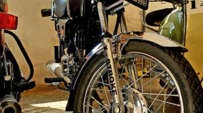 Kawasaki Bajaj 125 Rtz Restored By Vivek Front Whe