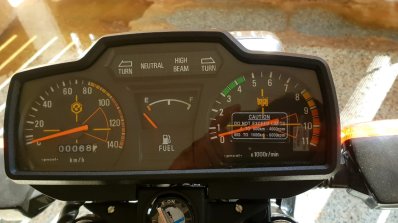 Kawasaki Bajaj 125 Rtz Restored By Vivek Instrumen