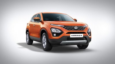 Tata Harrier Front Three Quarters Official Image