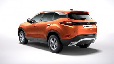 Tata Harrier Rear Three Quarters Official Image