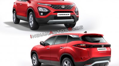 Tata Harrier Colours Red