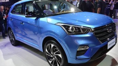Hyundai Creta Diamond Concept Images Front Three Q