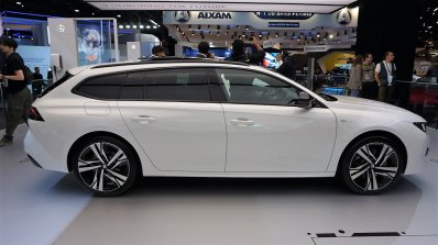 Peugeot 508 Sw Hybrid Side At 2018 Paris Auto Show