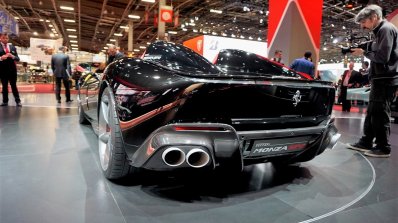Ferrari Monza Sp2 Rear At 2018 Paris Auto Show