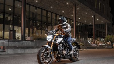 2019 Honda Cb650r Press Images Riding Shots Left F