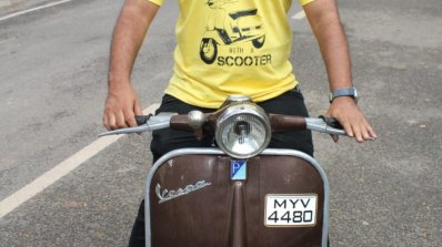 1964 Piaggio Vespa Restored And Owned By Vishal Ag