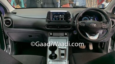 Hyundai Kona Electric India Image Dashboard2